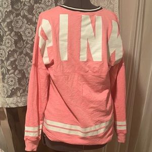 victoria's secret pink sweatshirt